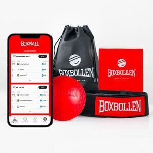 Set of 2, Boxbollen Red Boxball Set